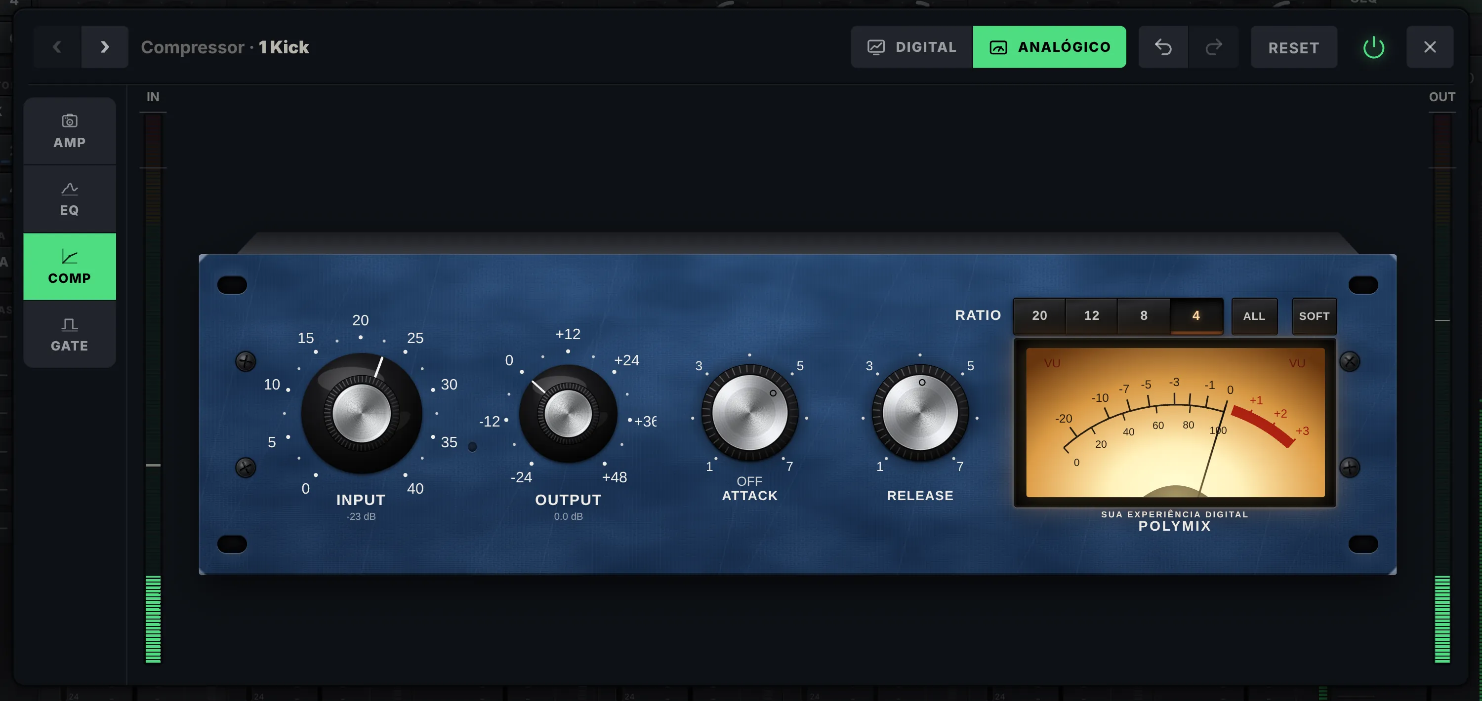 Analog compressor